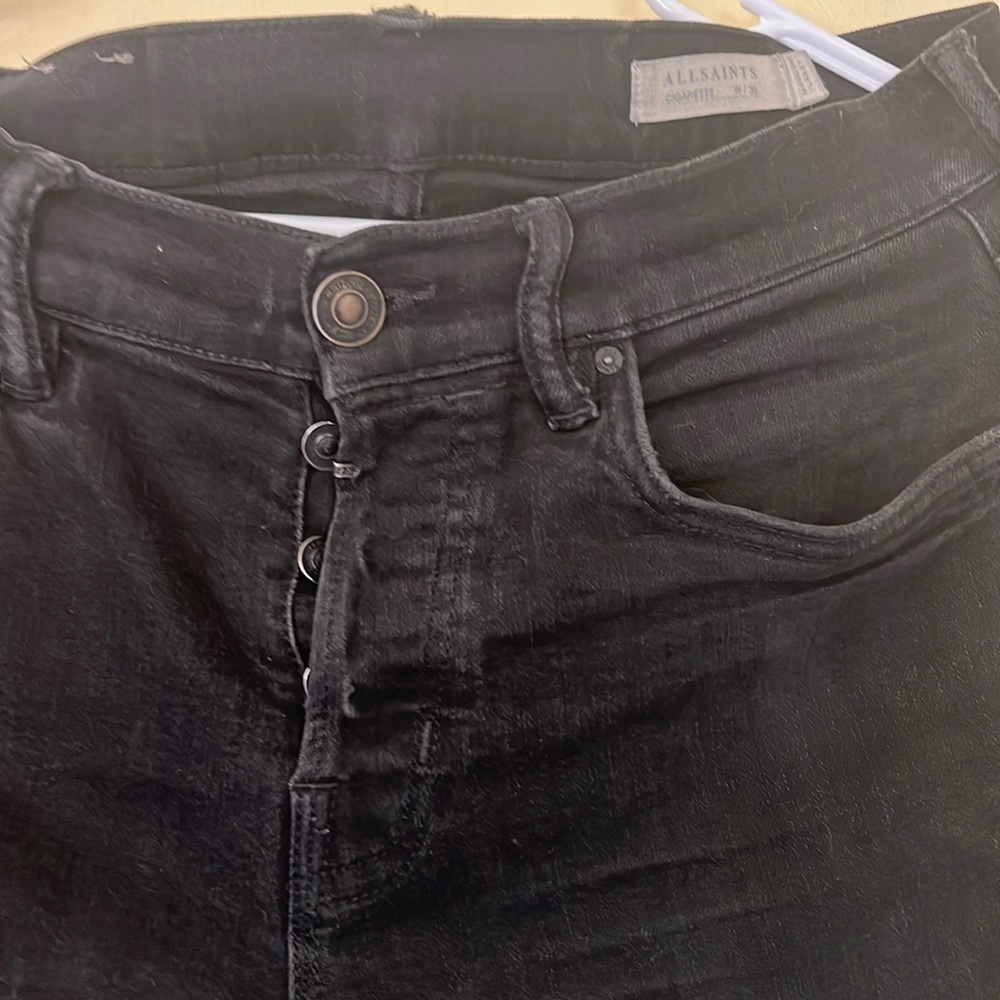 All saint’s button fly jeans